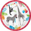 Creative Converting Party Animals Paper Plates, 9", 96PK 354573